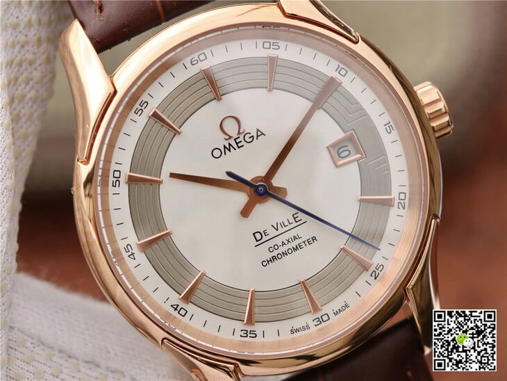 Omega De Ville 431.63.41.21.02.001 VS Factory 1:1 Best Edition Replica Watch Brown Strap
